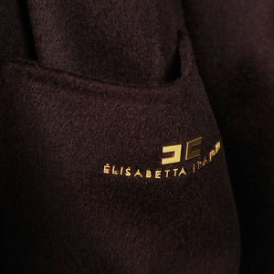 Elisabetta Franchi Coats BROWN