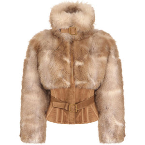 Elisabetta Franchi Jackets BROWN