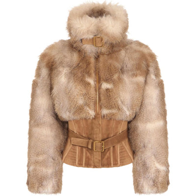Elisabetta Franchi Jackets BROWN