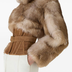 Elisabetta Franchi Jackets BROWN