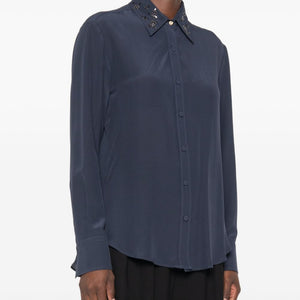 TRAME AUREE Shirts NAVY