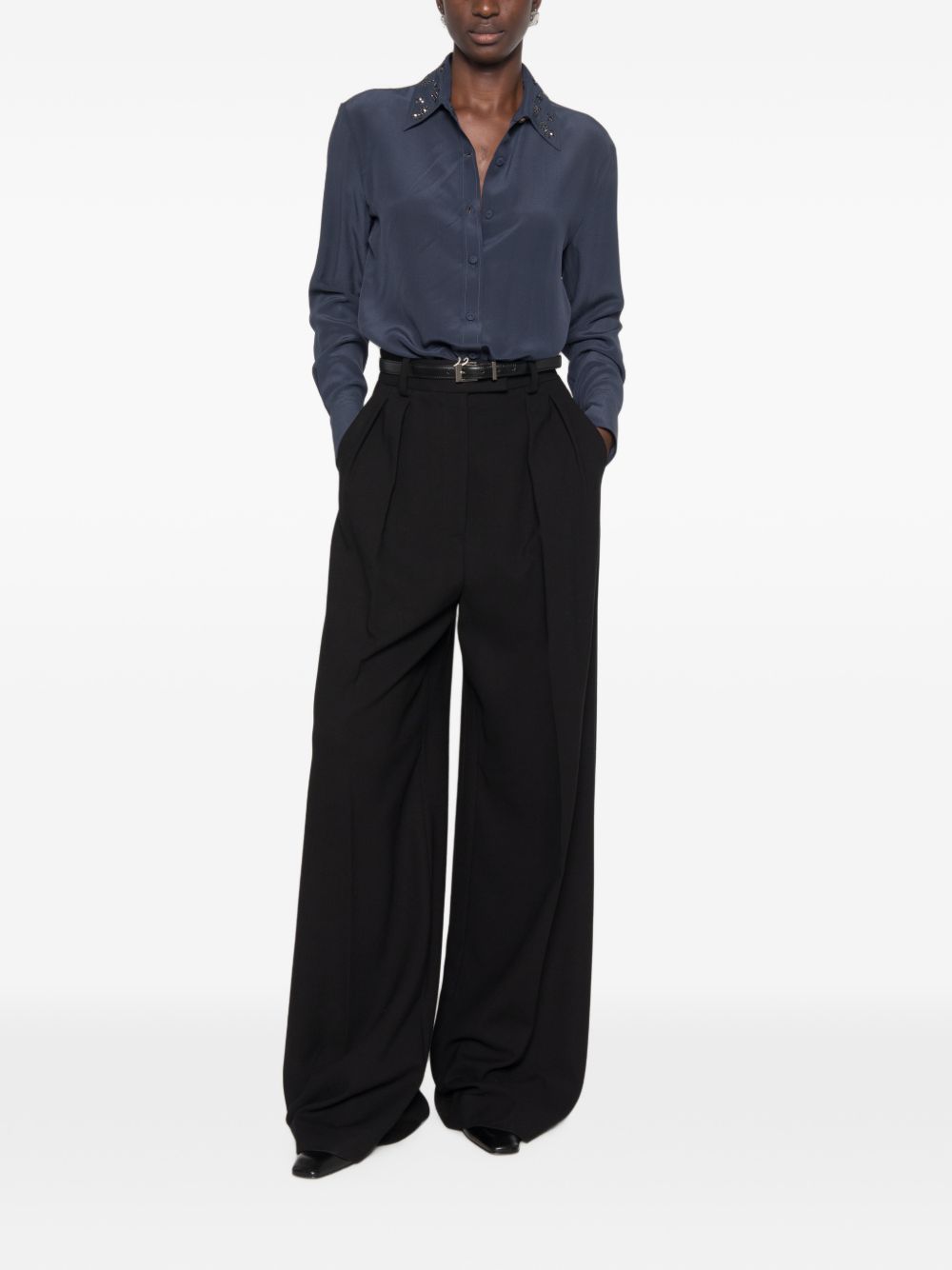 TRAME AUREE Shirts NAVY
