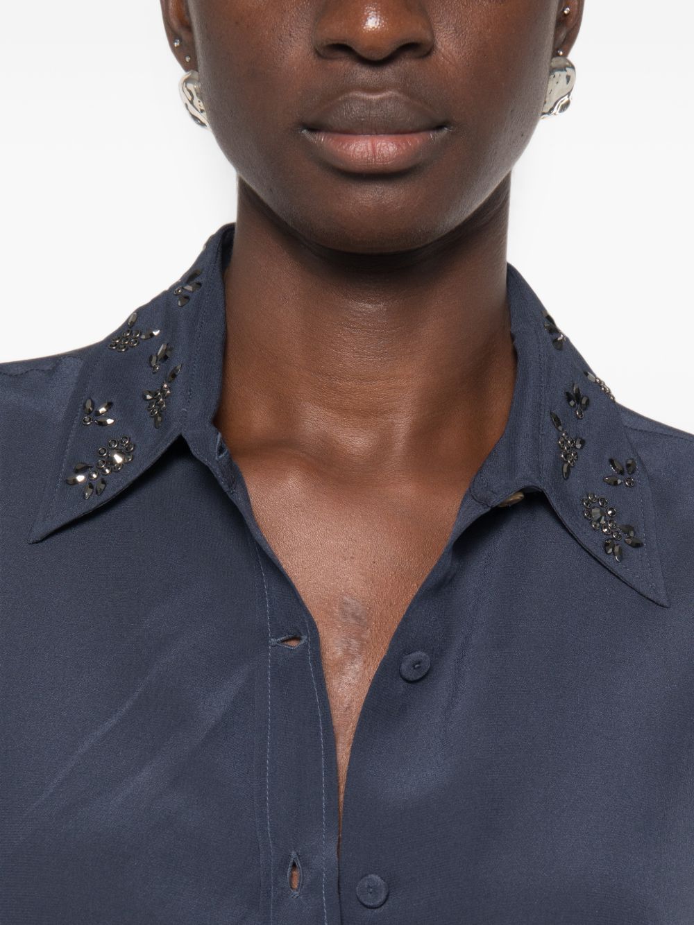TRAME AUREE Shirts NAVY