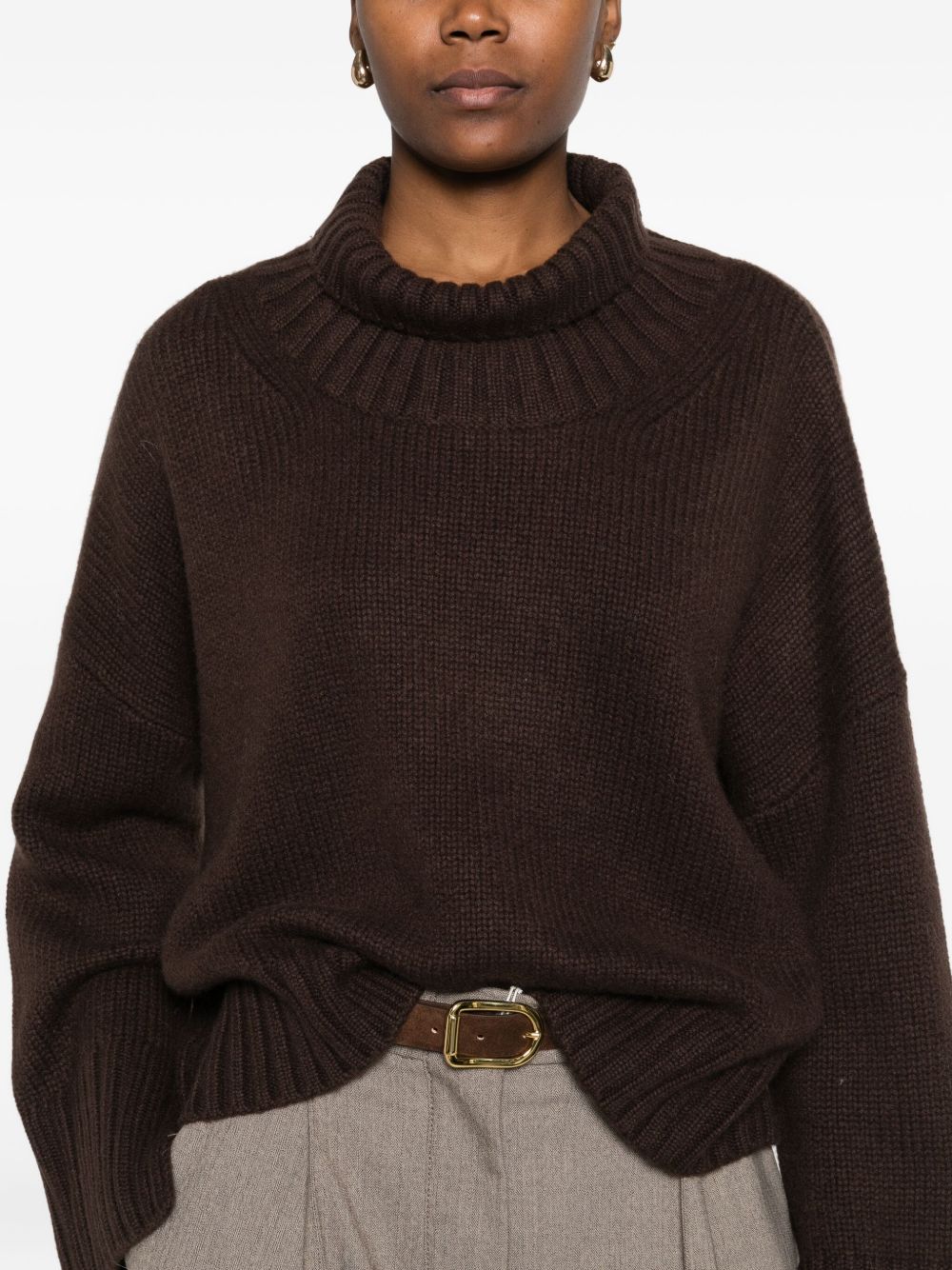 SOFT GOAT Sweaters BROWN