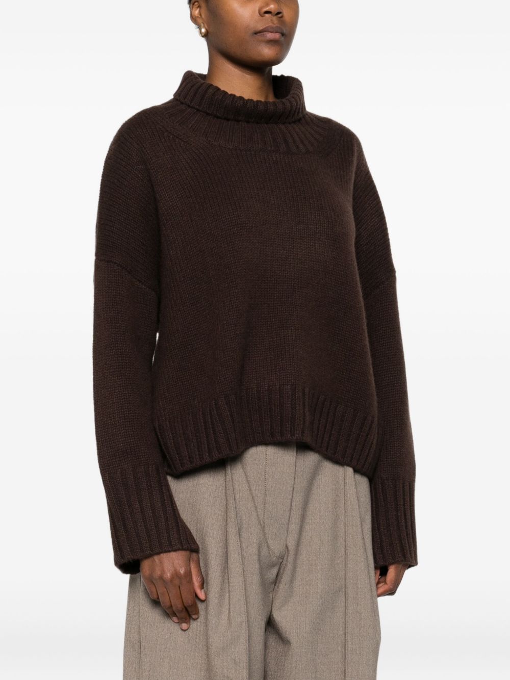 SOFT GOAT Sweaters BROWN