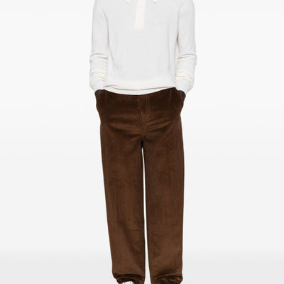 AMI PARIS Trousers BROWN