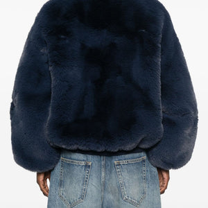032C THE FRANKIE SHOP Coats NAVY