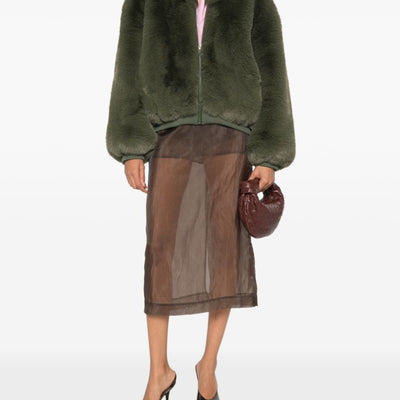 032C THE FRANKIE SHOP Coats GREEN