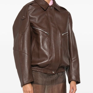 032C THE FRANKIE SHOP Jackets BROWN