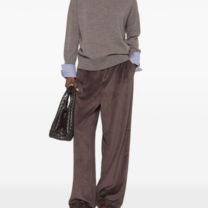 WHITE SAND Trousers BLACK