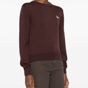 Maison Kitsuné MAISON KITSUNE' Sweaters BROWN
