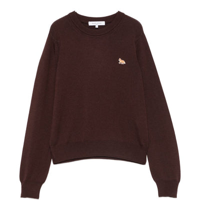 Maison Kitsuné MAISON KITSUNE' Sweaters BROWN