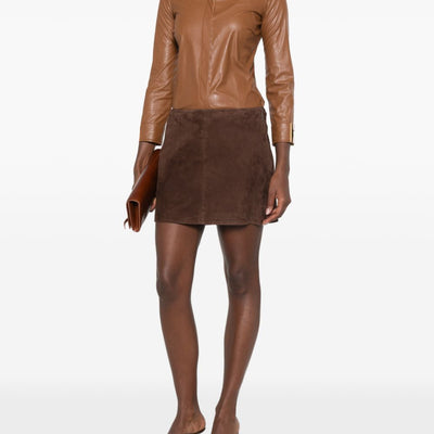Elisabetta Franchi Shirts BROWN