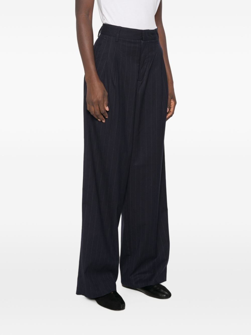 WHITE SAND Trousers BLACK