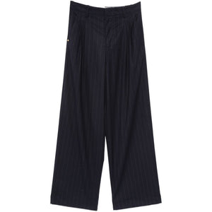 WHITE SAND Trousers BLACK