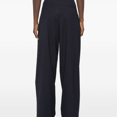 WHITE SAND Trousers BLACK