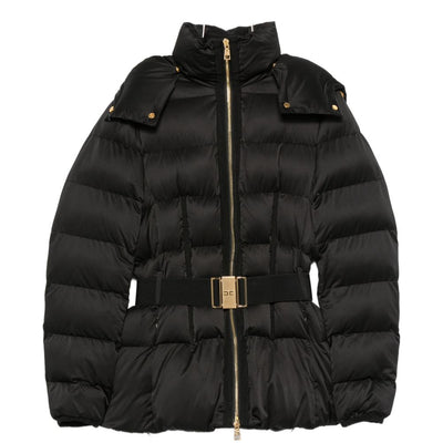 Elisabetta Franchi Coats BLACK