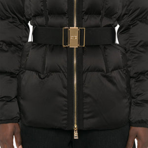 Elisabetta Franchi Coats BLACK