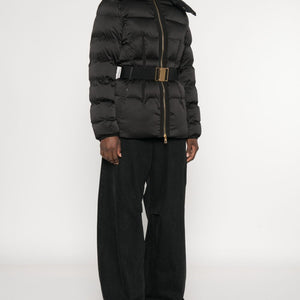 Elisabetta Franchi Coats BLACK