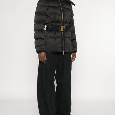 Elisabetta Franchi Coats BLACK