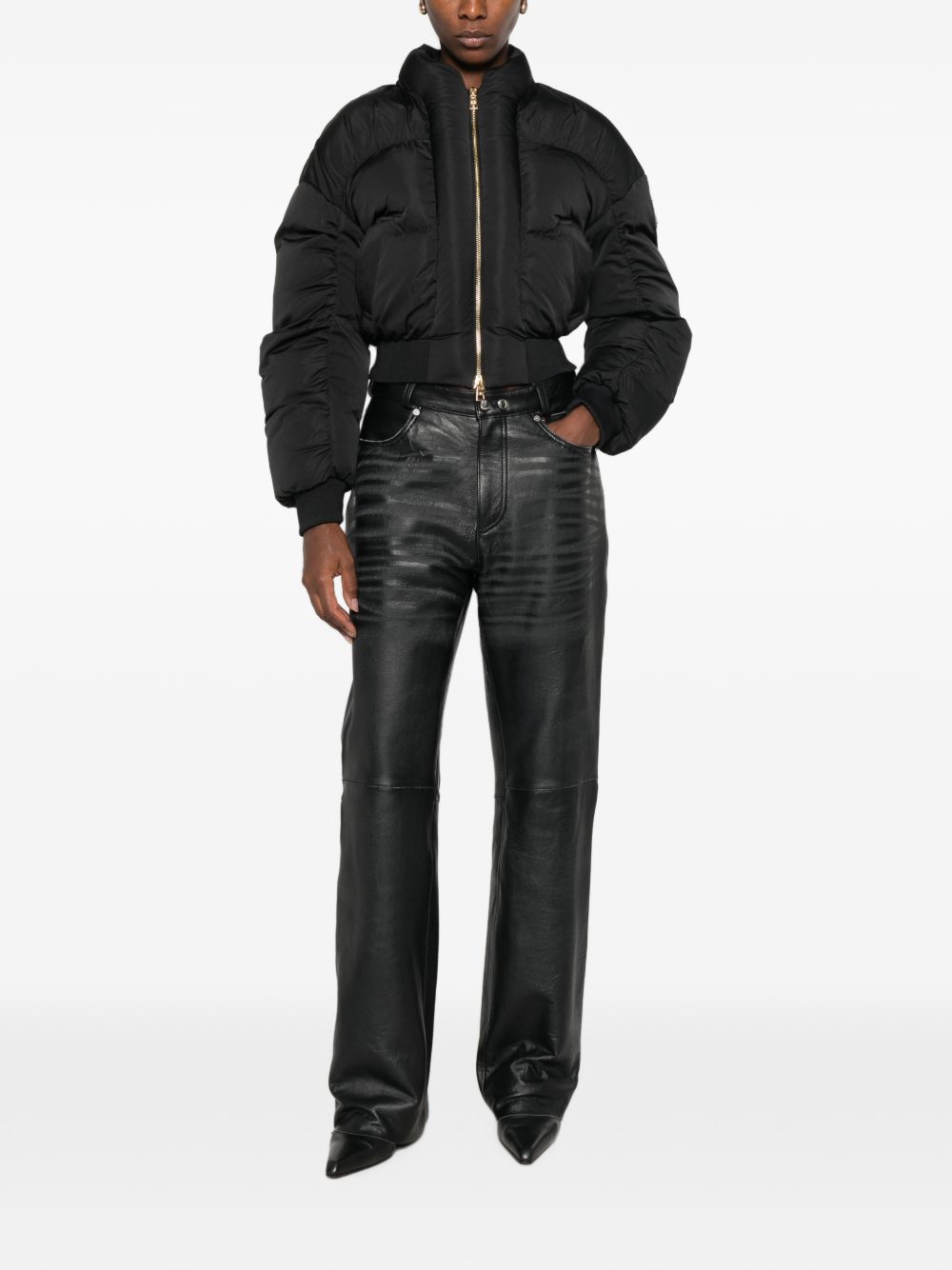 Elisabetta Franchi Coats BLACK