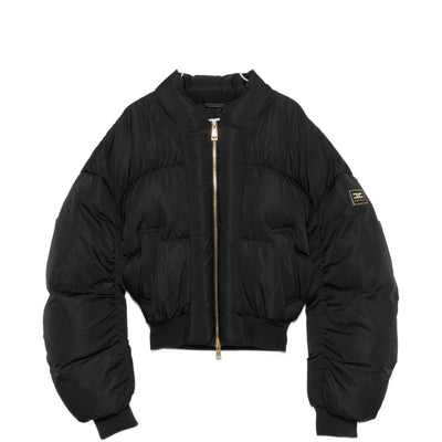 Elisabetta Franchi Coats BLACK