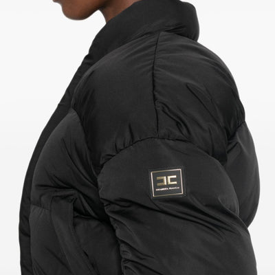 Elisabetta Franchi Coats BLACK