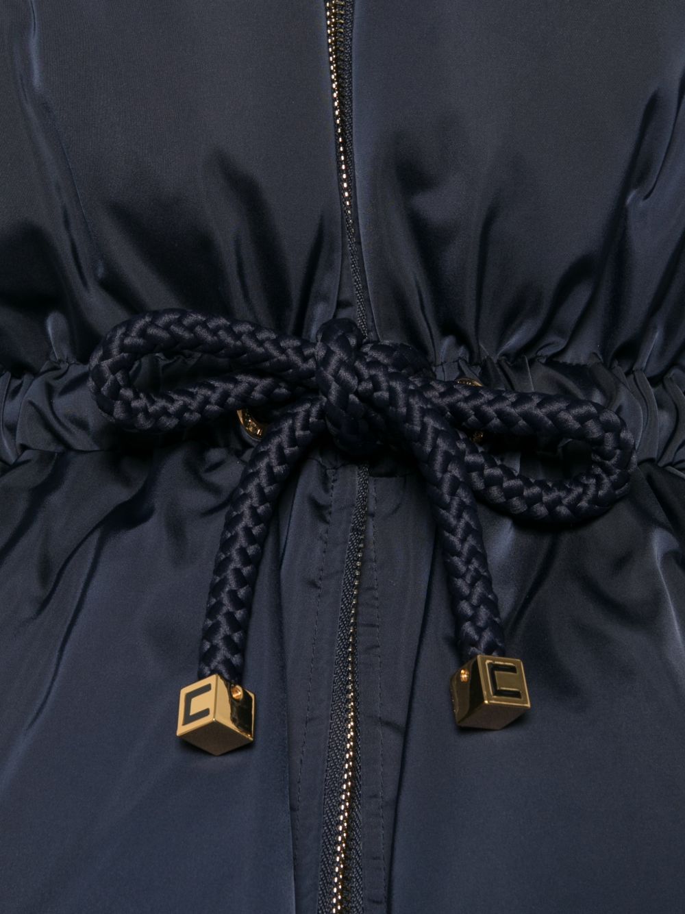 Elisabetta Franchi Coats NAVY