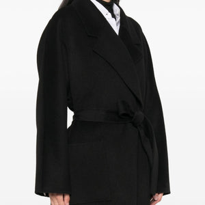 Elisabetta Franchi Coats BLACK