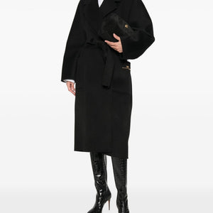 Elisabetta Franchi Coats BLACK