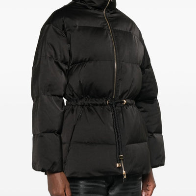 Elisabetta Franchi Coats BLACK