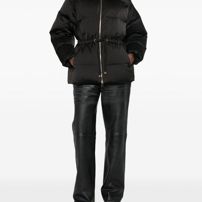 Elisabetta Franchi Coats BLACK