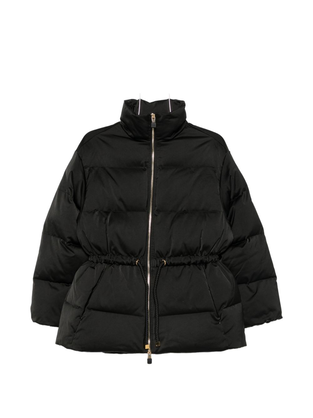 Elisabetta Franchi Coats BLACK