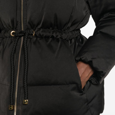 Elisabetta Franchi Coats BLACK