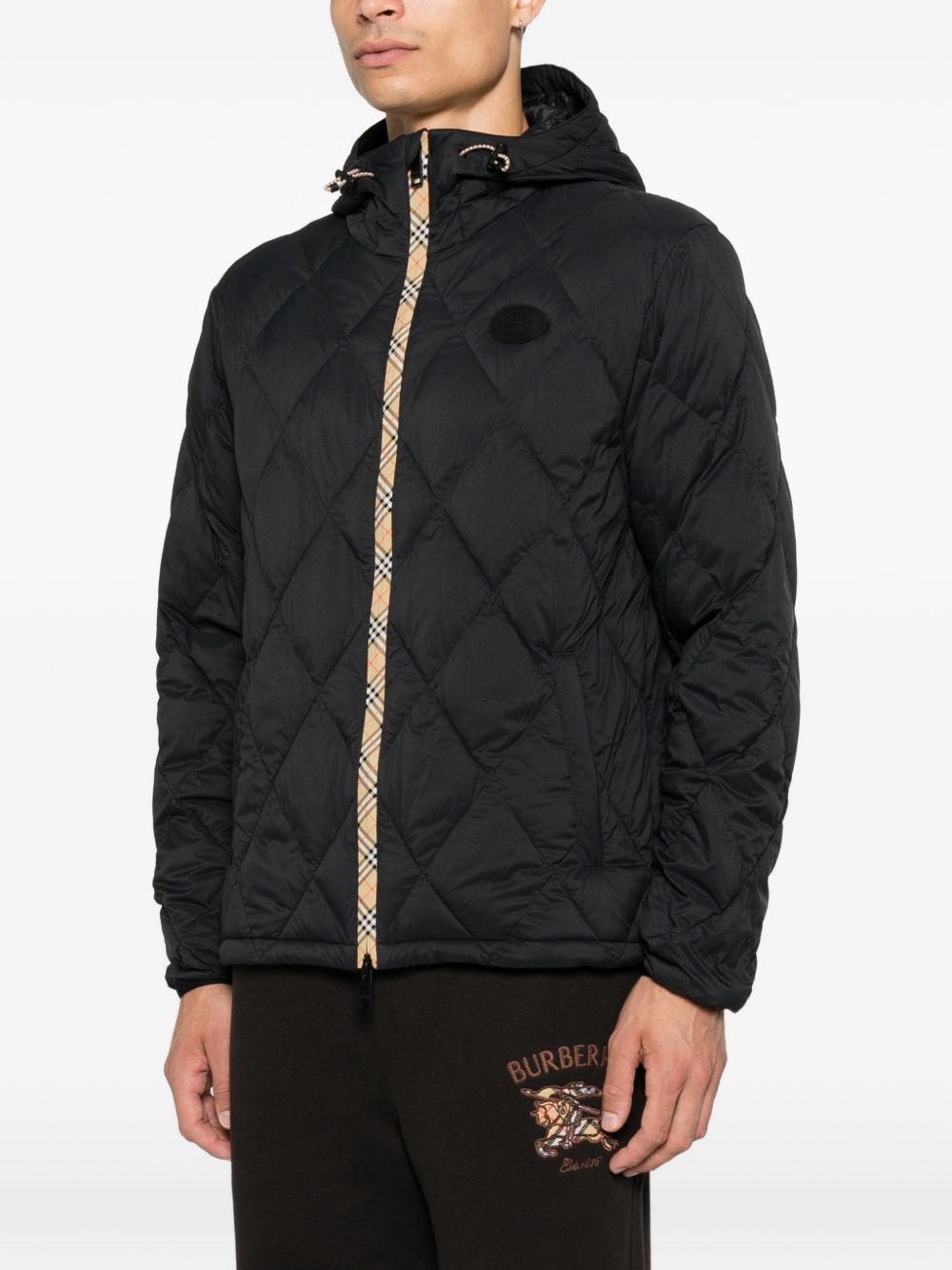 Burberry Coats BLACK