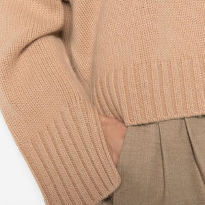 SOFT GOAT Sweaters CAMEL
