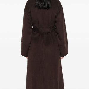 SOFT GOAT Coats BROWN