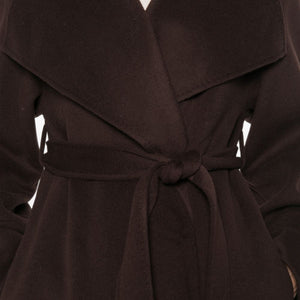 SOFT GOAT Coats BROWN