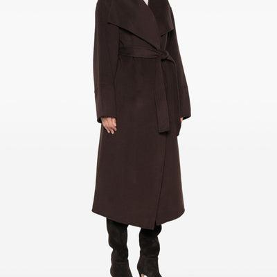 SOFT GOAT Coats BROWN