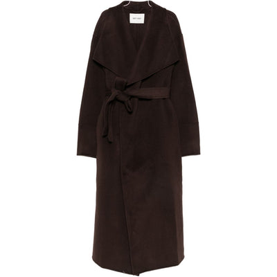 SOFT GOAT Coats BROWN