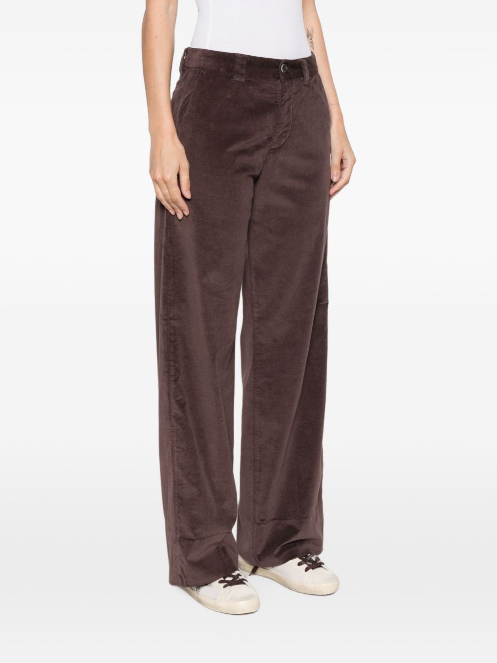 WHITE SAND Trousers BLACK