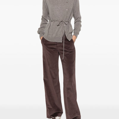 WHITE SAND Trousers BLACK