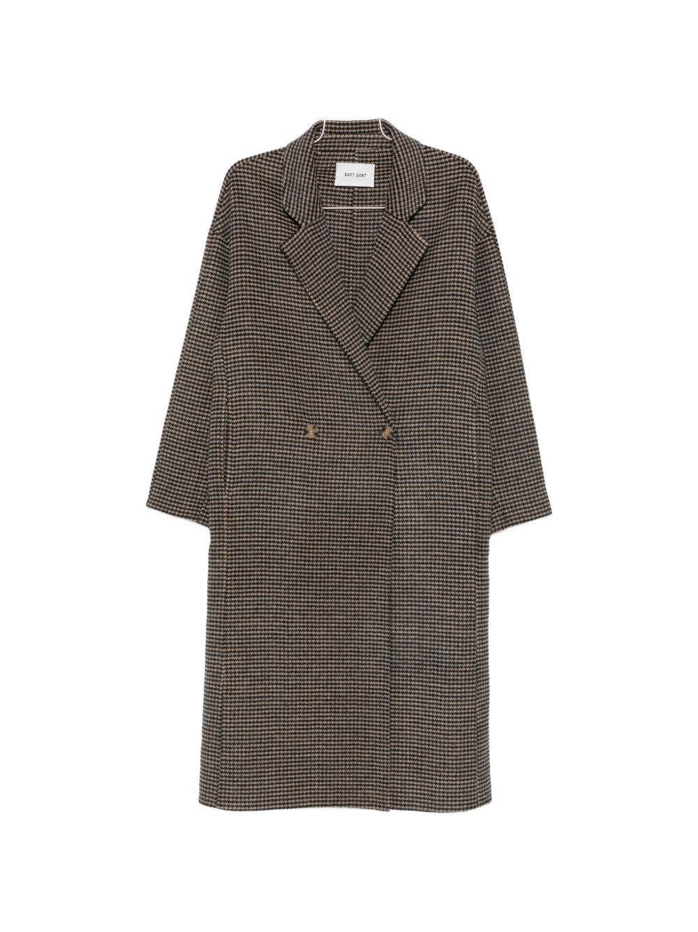 SOFT GOAT Coats BLACK
