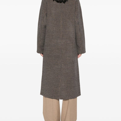 SOFT GOAT Coats BLACK