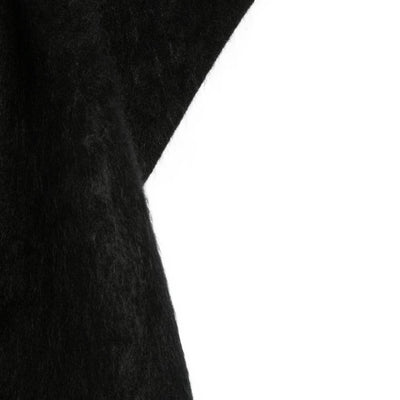 SOFT GOAT Scarfs BLACK