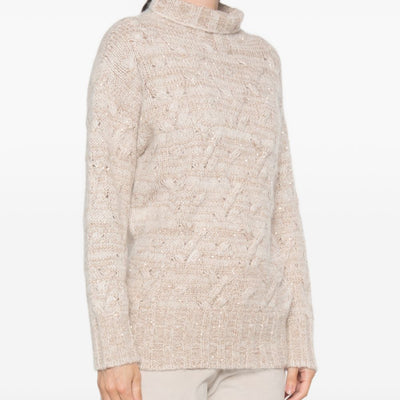 Fabiana Filippi Sweaters BEIGE