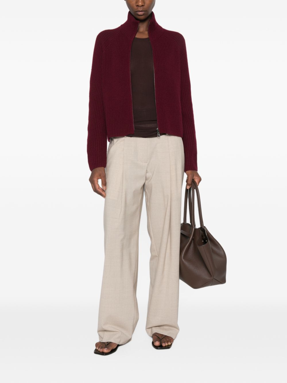 LISA YANG Sweaters BORDEAUX