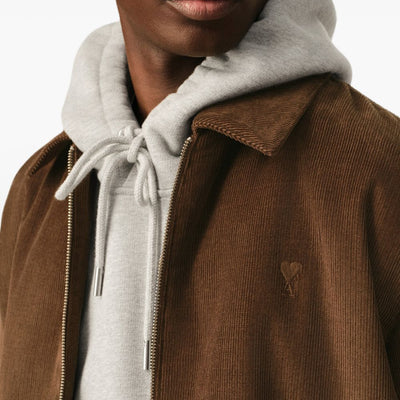 AMI PARIS Coats BROWN