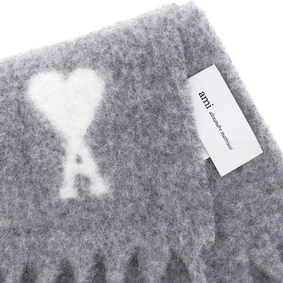 AMI PARIS Scarfs GREY