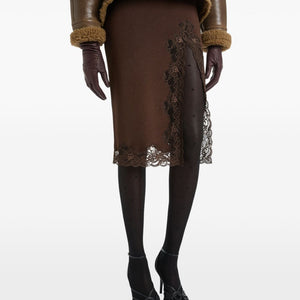 Balmain Skirts BROWN